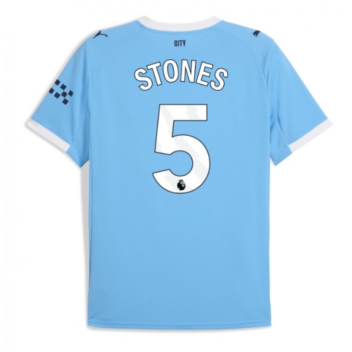 Manchester City John Stones #5 Replika Hemmatröja 2025-26 Kortärmad